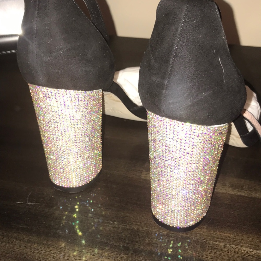 Kate Spade Aurora Borealis BLING Statement Heels - Picture 8 of 8